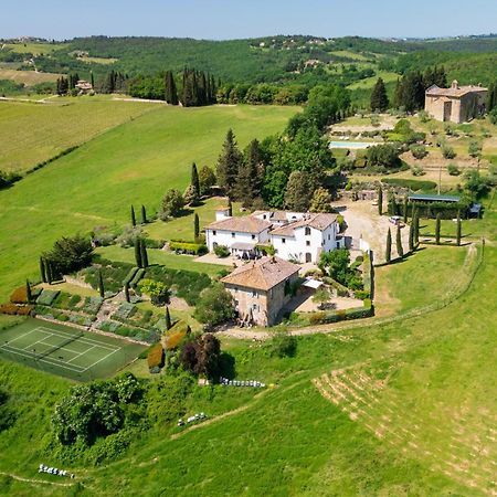 Villa Rignana Chianti Estate, Pool, Tennis,Cook グレーヴェ・イン・キアンティ エクステリア 写真
