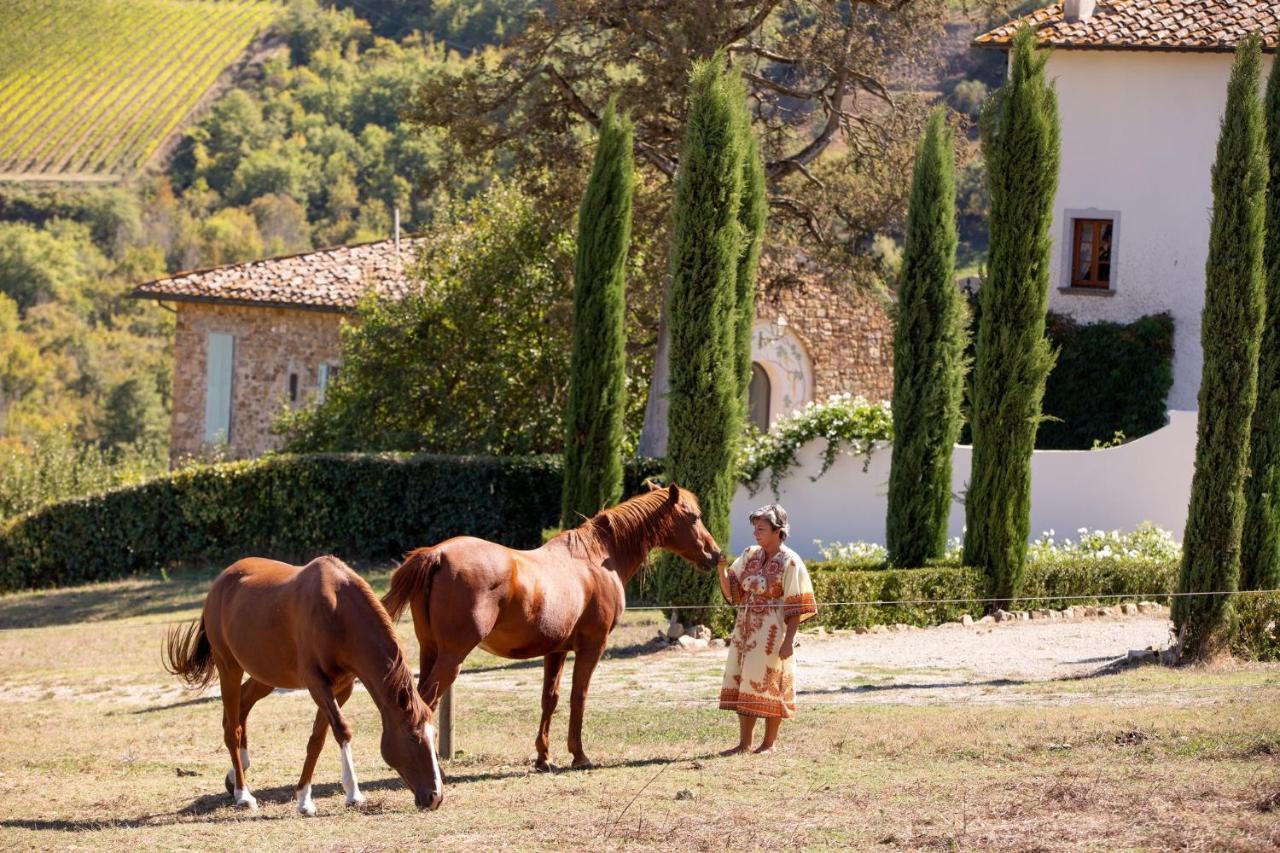 Villa Rignana Chianti Estate, Pool, Tennis,Cook グレーヴェ・イン・キアンティ エクステリア 写真