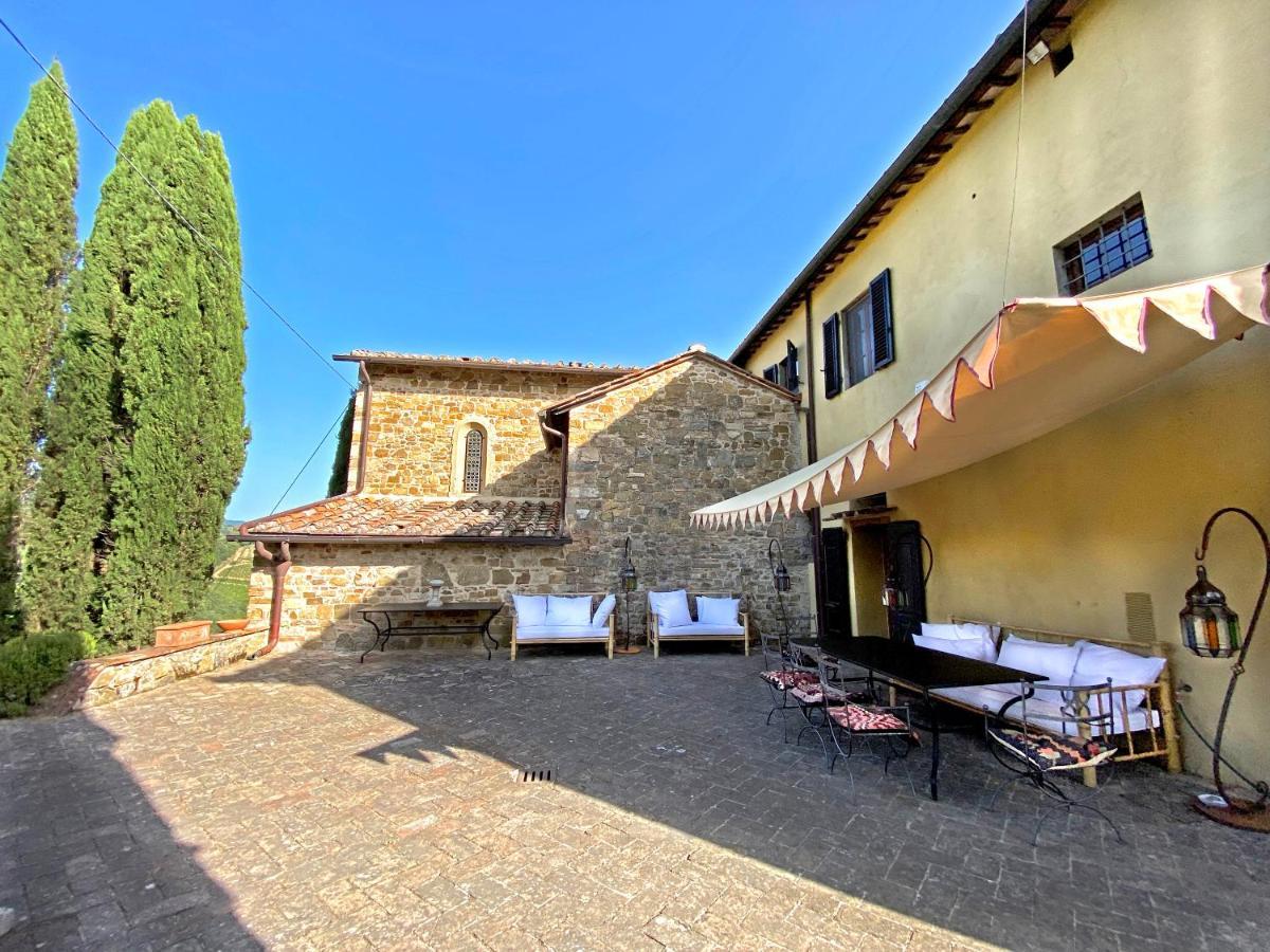 Villa Rignana Chianti Estate, Pool, Tennis,Cook グレーヴェ・イン・キアンティ エクステリア 写真