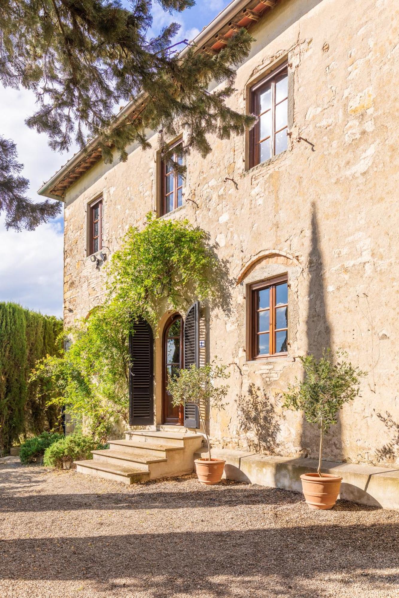 Villa Rignana Chianti Estate, Pool, Tennis,Cook グレーヴェ・イン・キアンティ エクステリア 写真
