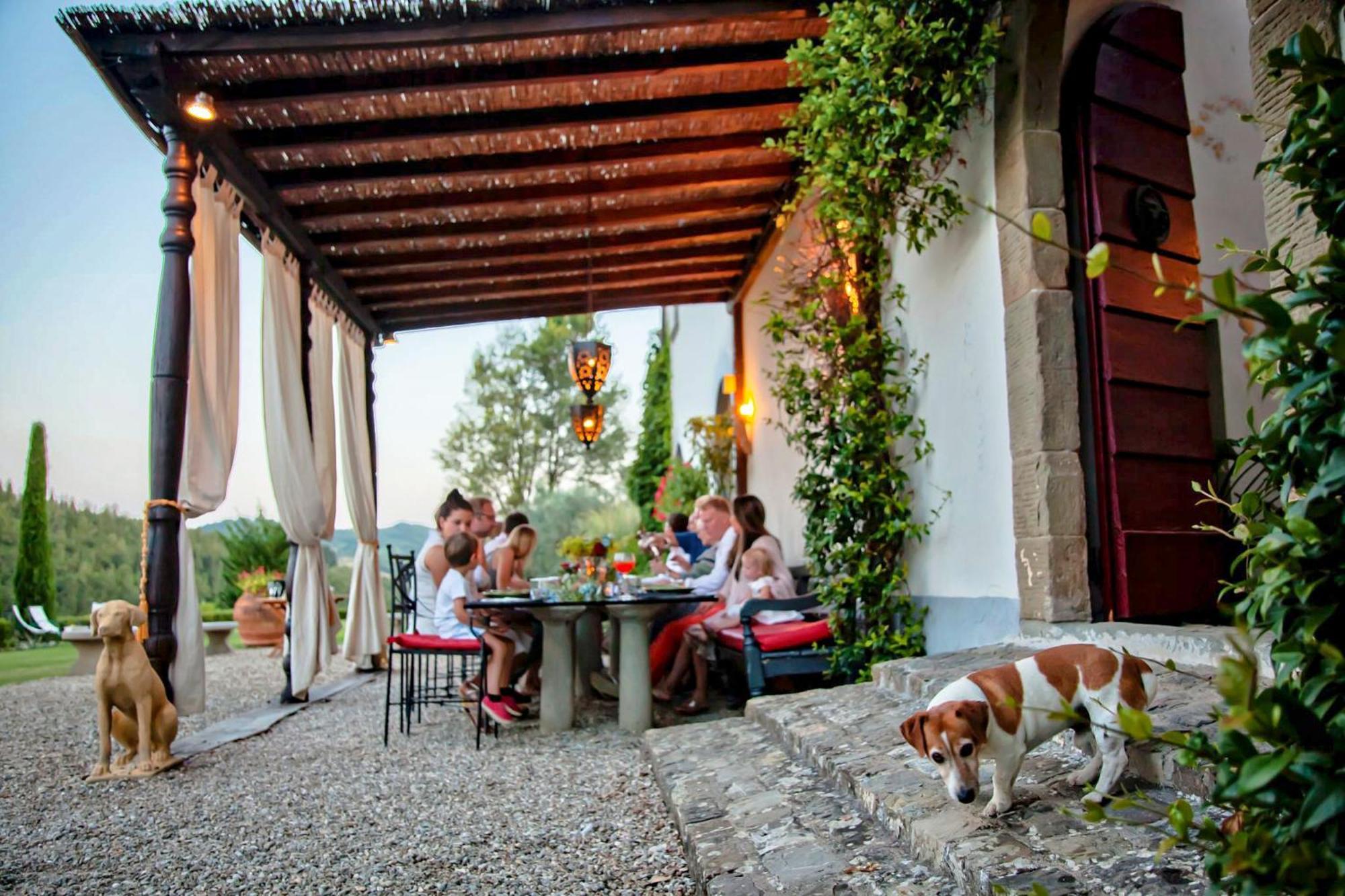 Villa Rignana Chianti Estate, Pool, Tennis,Cook グレーヴェ・イン・キアンティ エクステリア 写真